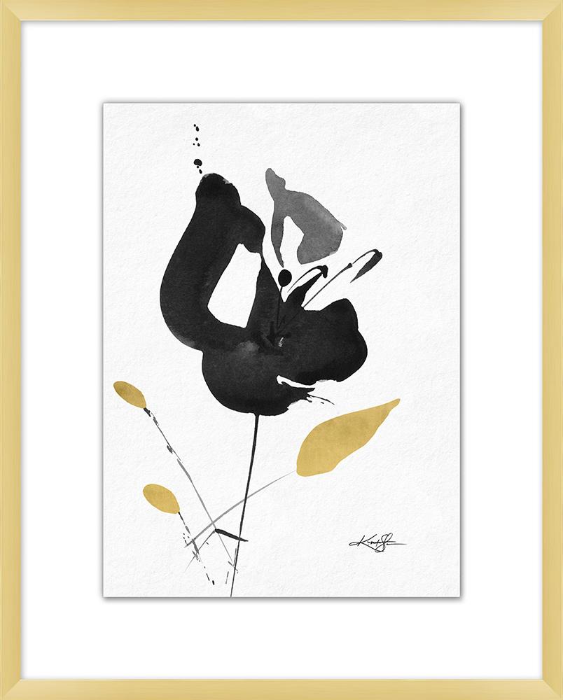Wendover Art Group - Floral Impressions 2, Gold - WFL1726 veiw 1