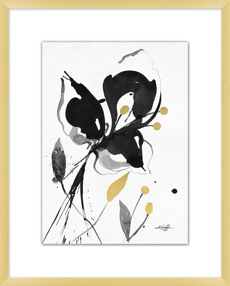 Wendover Art Group - Floral Impressions 3, Gold - WFL1727 veiw 1