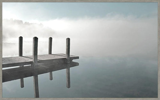 Wendover Art Group - Fog Rolls In, Gray Woodgrain - WCL2962 veiw 1
