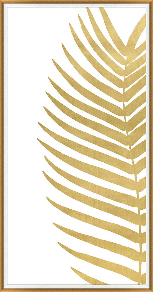 Wendover Art Group - Golden Fern 1, Satin Gold - WNT1695 veiw 1