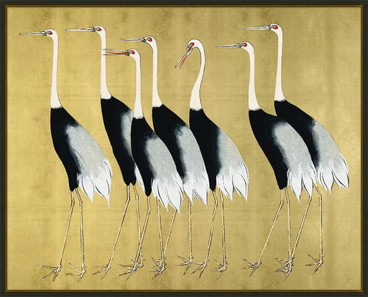 Wendover Art Group - Golden Flock, Distressed Black And Antique Gold - WNT2179 veiw 1