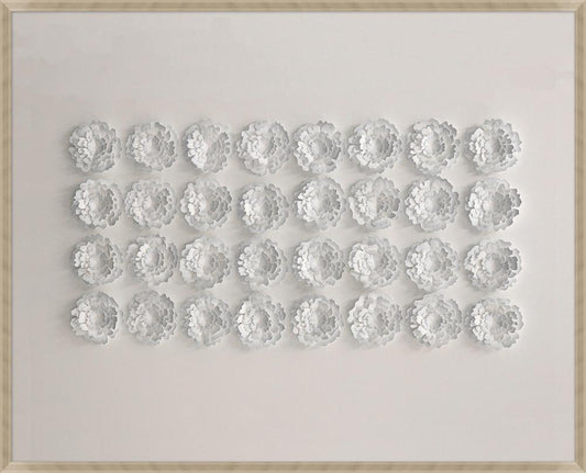 Wendover Art Group - Hint of Blue Blossoms, Silver - WFL1839 veiw 1