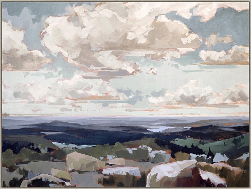 Wendover Art Group - In the Heights, Floater Frame - Gray - WLD2613 veiw 1