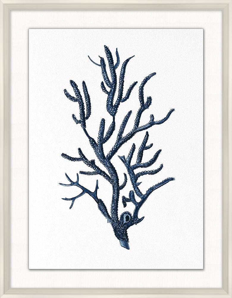 Wendover Art Group - Indigo Coral 1, Silver - WCL2511 veiw 1