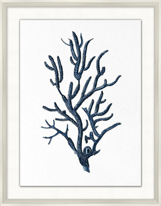 Wendover Art Group - Indigo Coral 1, Silver - WCL2511 veiw 1