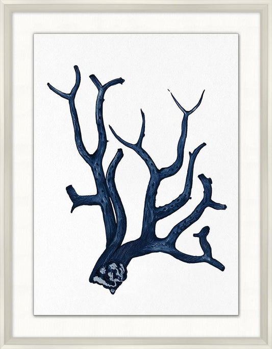 Wendover Art Group - Indigo Coral 4, Silver - WCL2514 veiw 1