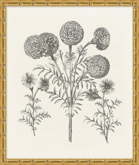 Wendover Art Group - Lillian August Bessler Study in Neutral 11, Gold Bamboo - WLA1056 veiw 1