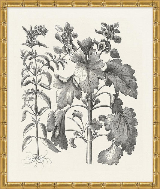 Wendover Art Group - Lillian August Bessler Study in Neutral 9, Gold Bamboo - WLA1054 veiw 1