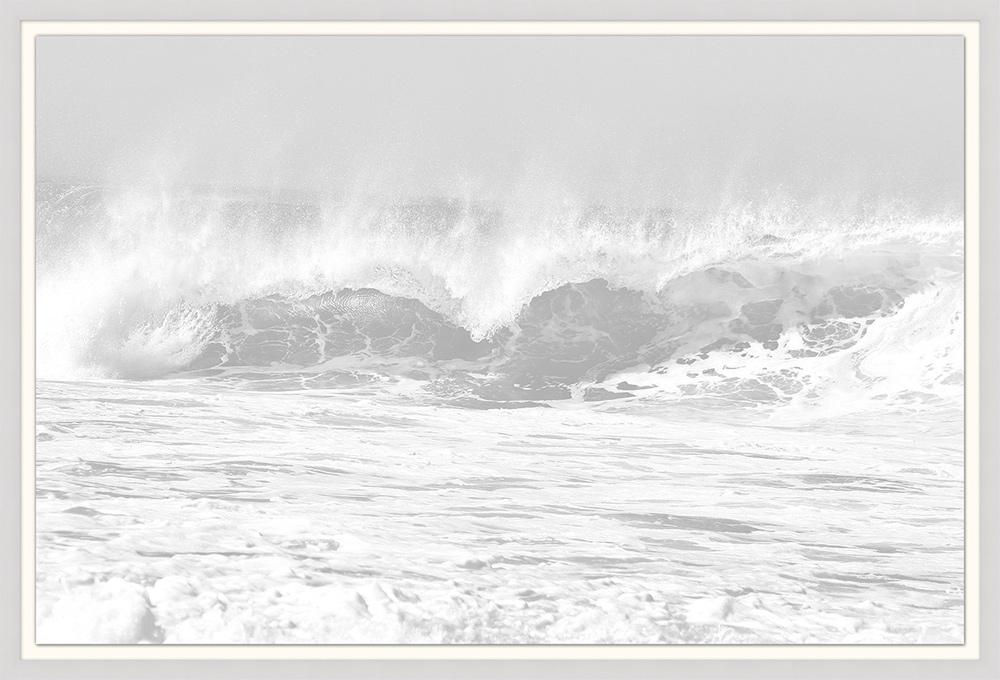 Wendover Art Group - Lillian August Breaking Waves 1, White - LA4289 veiw 1