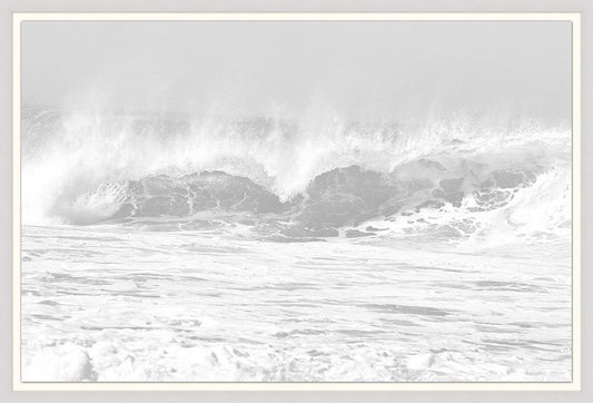 Wendover Art Group - Lillian August Breaking Waves 1, White - LA4289 veiw 1