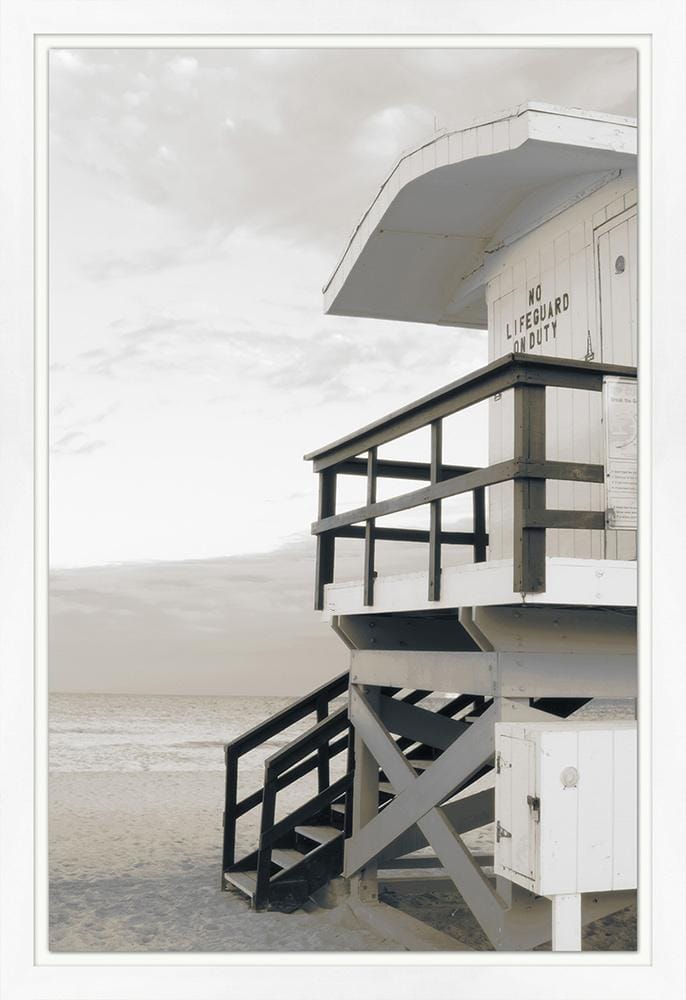 Wendover Art Group - Lillian August No Lifeguard on Duty, White - WLA1106 veiw 1