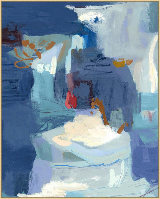 Wendover Art Group - Lillian August Rana Abstract 1, Floater Frame - Natural - WLA1850 veiw 1
