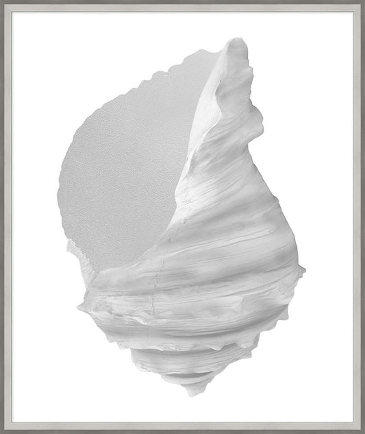 Wendover Art Group - Lillian August Silver Leafed Shell 2, Silver - WLA1028 veiw 1