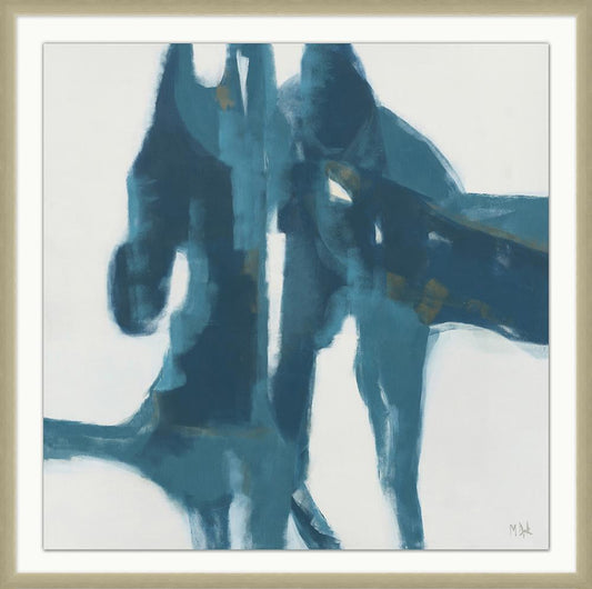 Wendover Art Group - Loose Blue 1, Warm Silver - WAB2984 veiw 1