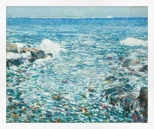 Wendover Art Group - Malibu Lagoon, White - WCL1154 veiw 1