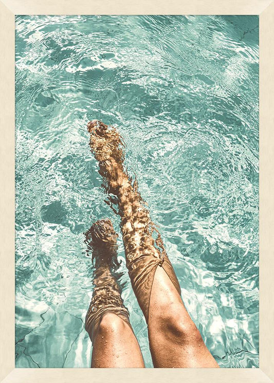 Wendover Art Group - Mat Sanders Legs in the Lake 2, Pickled White - WMS0035 veiw 1