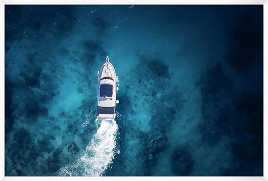 Wendover Art Group - Mat Sanders Lux Sea, Matte White - WCON201 veiw 1