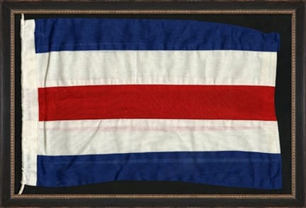 Wendover Art Group - Nautical Flag C, Black - WD22352 veiw 1