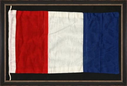 Wendover Art Group - Nautical Flag T, Black - WD22369 veiw 1