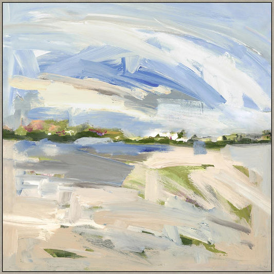 Wendover Art Group - Neutral Territory 1, Floater Frame - Gray - WLD2691 veiw 1