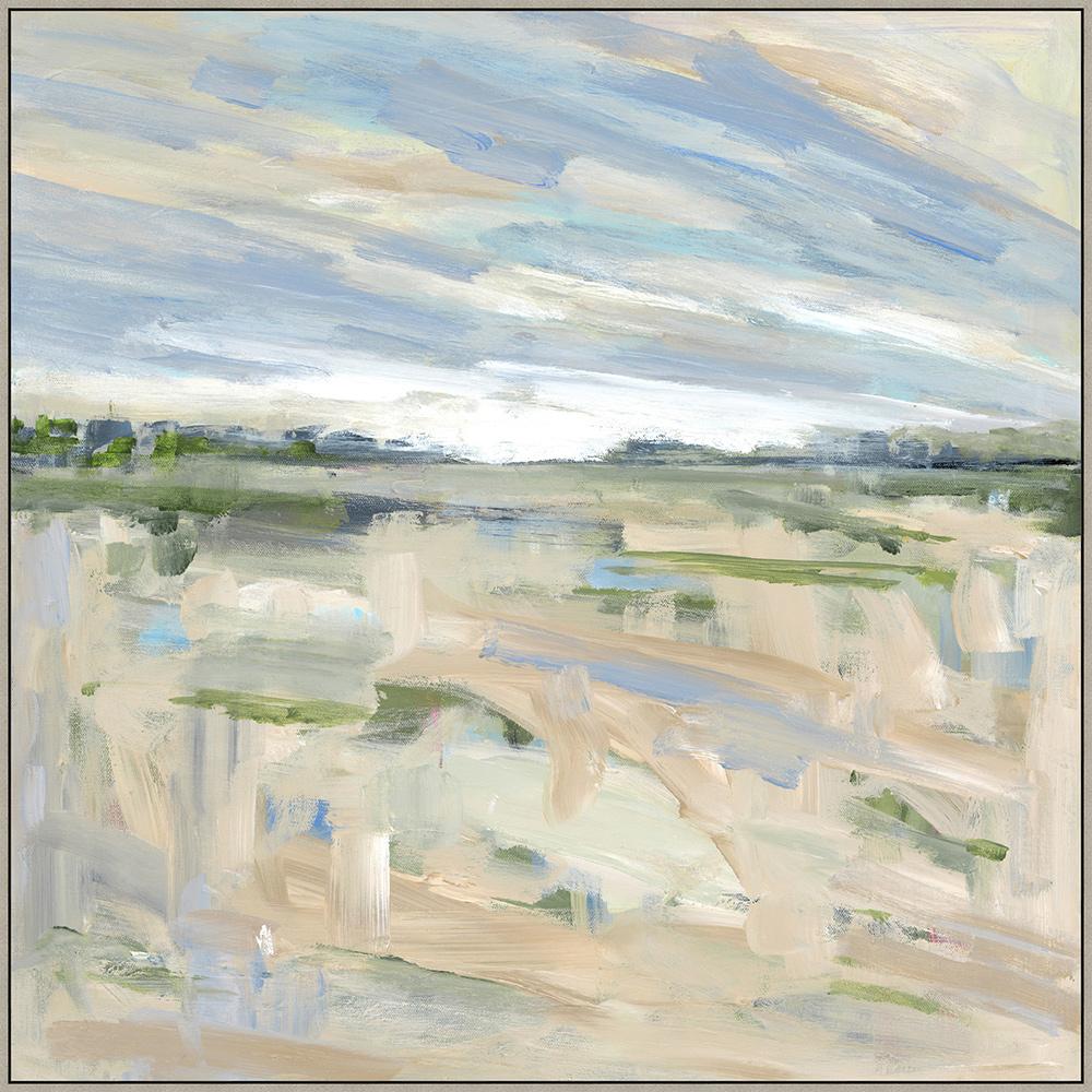 Wendover Art Group - Neutral Territory 2, Floater Frame - Gray - WLD2692 veiw 1