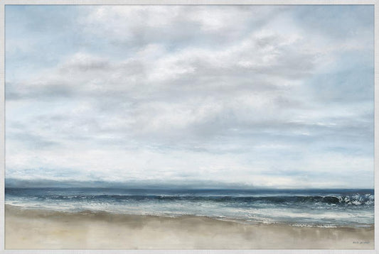Wendover Art Group - October Beach, Etched Silver Leaf - WCL2886 veiw 1