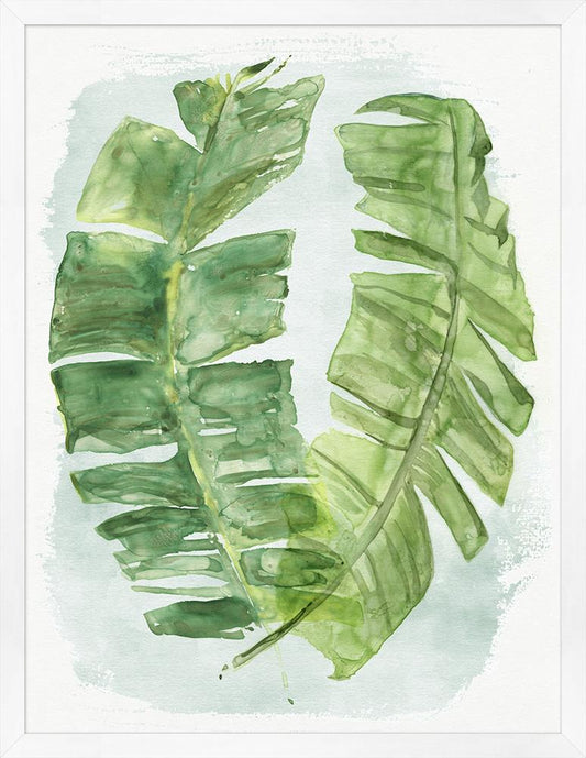 Wendover Art Group - Palm Fans 1, White - WCL1948 veiw 1