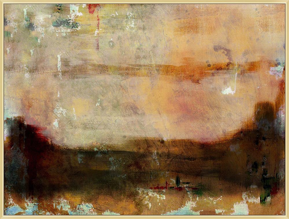 Wendover Art Group - Rusted, Floater Frame - Gold - WLD1495 veiw 1