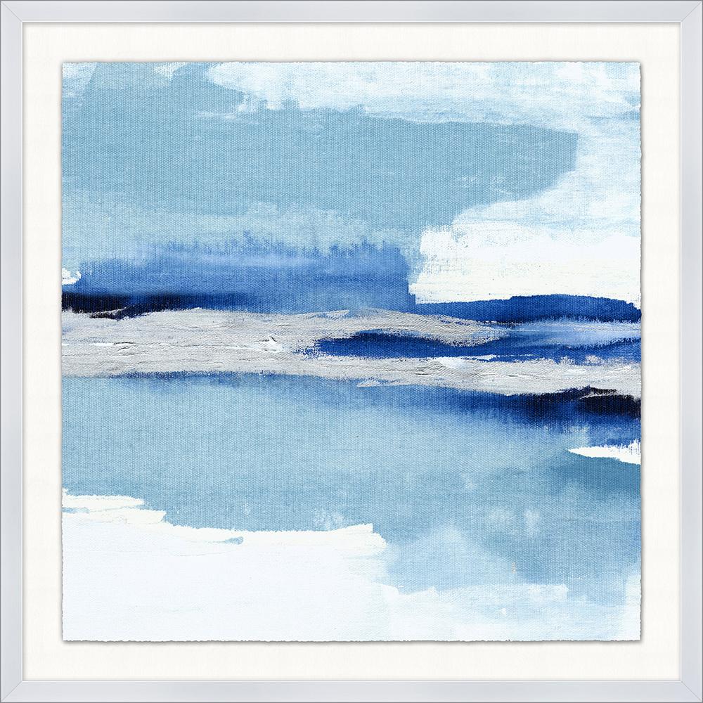 Wendover Art Group - Sea Blues 1, Bright Silver - WAB4470 veiw 1