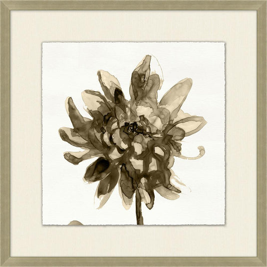 Wendover Art Group - Sepaie Floral Wash 6, Stainless Steel - WFL1465 veiw 1