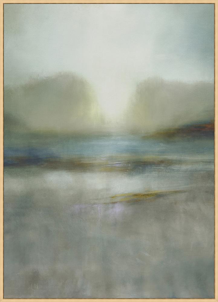 Wendover Art Group - Silver Sky, Floater Frame - Champagne - WLD1067 veiw 1