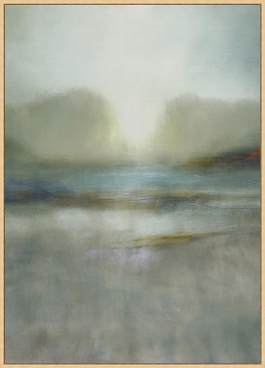 Wendover Art Group - Silver Sky, Floater Frame - Champagne - WLD1067 veiw 1