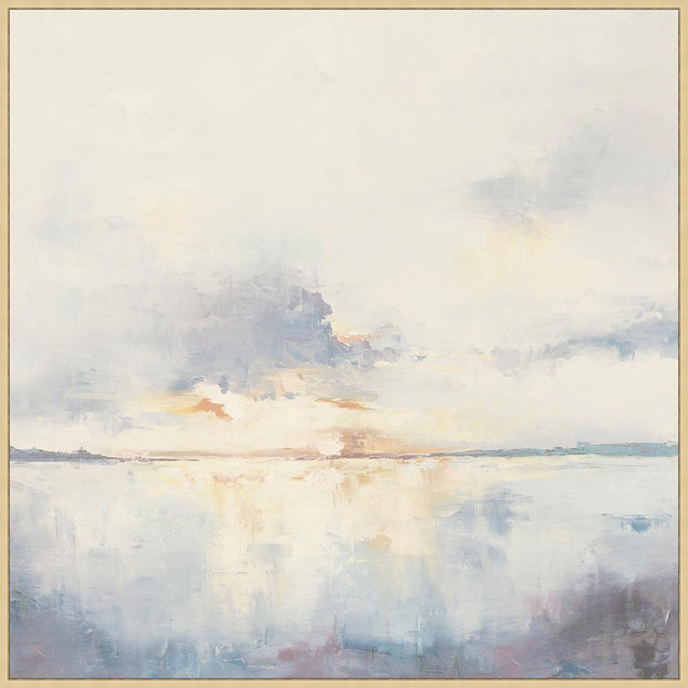 Wendover Art Group - Southern Sunset 1, Floater Frame - Champagne - WCL1652 veiw 1