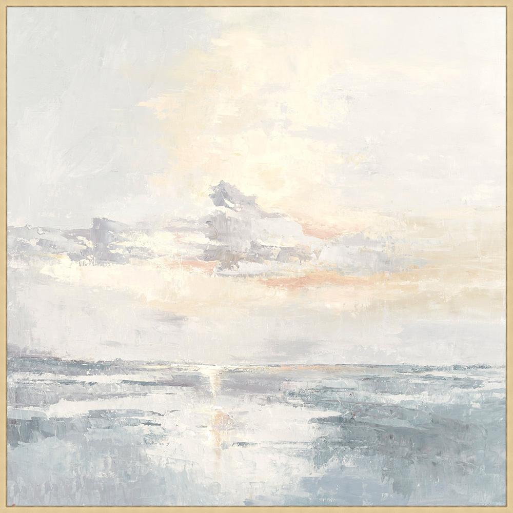 Wendover Art Group - Southern Sunset 3, Floater Frame - Champagne - WCL1654 veiw 1