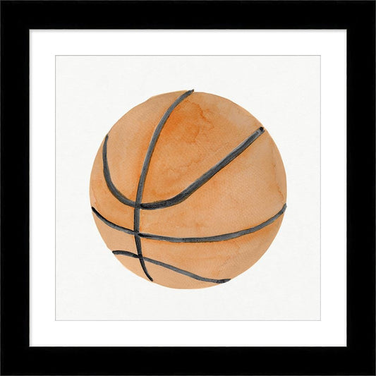 Wendover Art Group - Sports Ball 2, Lacquered Black - WFK0029 veiw 1