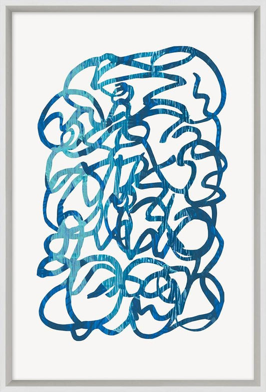 Wendover Art Group - Summer Abstract 3, Matte White - WAB1686 veiw 1
