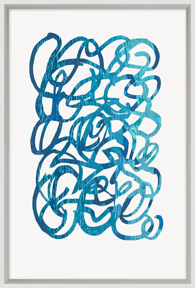 Wendover Art Group - Summer Abstract 4, Matte White - WAB1687 veiw 1