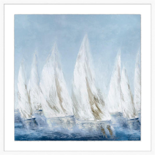 Wendover Art Group - Summer Regatta 2, Matte White - WCL2817 veiw 1