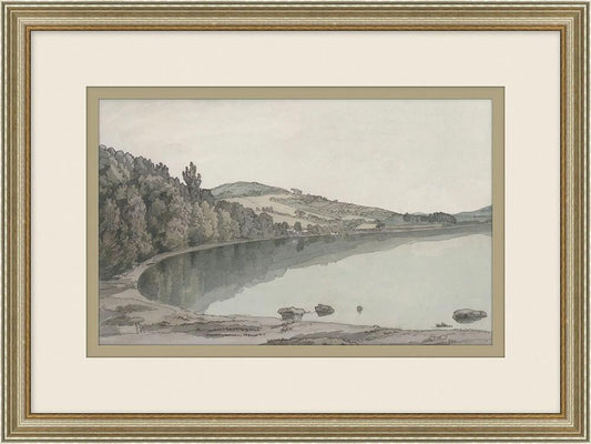 Wendover Art Group - Tranquil Landscape 3, Antique Silver - WLD2774 veiw 1