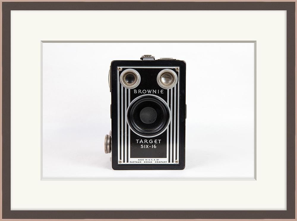 Wendover Art Group - Vintage Camera 1, Espresso - WPH1127 veiw 1