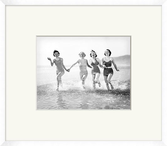 Wendover Art Group - Vintage Swim Party 2, White - WPH1091 veiw 1