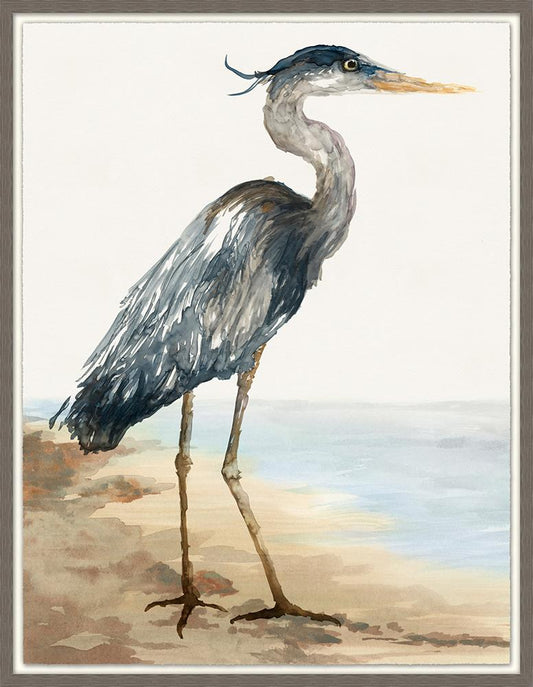 Wendover Art Group - Water Bird 1, Charcoal Woodgrain - WCL2641 veiw 1