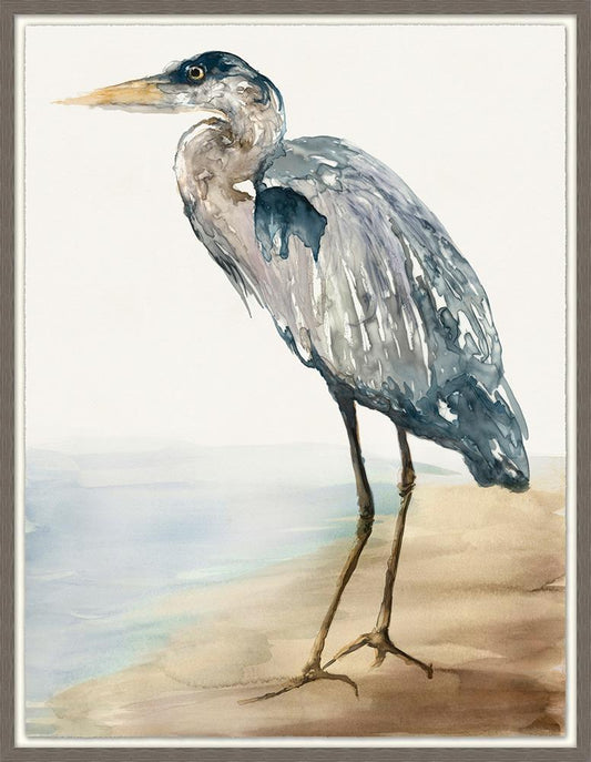 Wendover Art Group - Water Bird 2, Charcoal Woodgrain - WCL2642 veiw 1