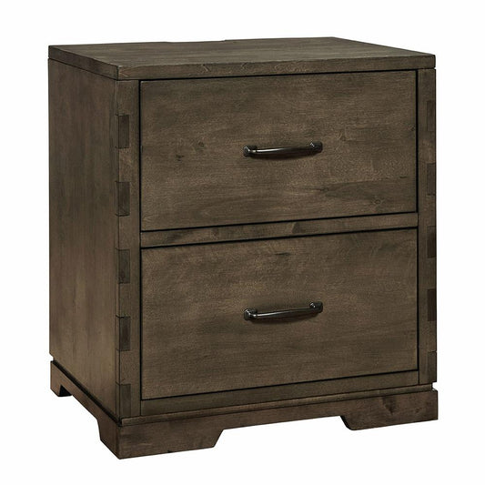 Westwood Design - Dovetail Nightstand | Graphite - DV-NS-69072D-GRA veiw 1