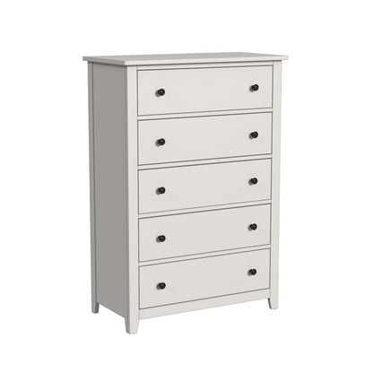 Westwood Design - Lodge 5 Drawer Chest | Cream - 18-CH-7013SD-CRM veiw 1