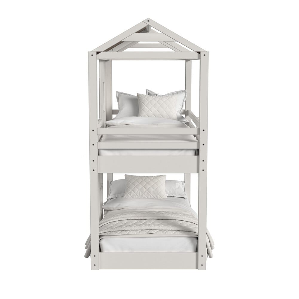 Westwood Design - Lodge Complete Loft Bunk Bed | Cookies & Cream - LD-BU-1745BU-C&C-SET veiw 3