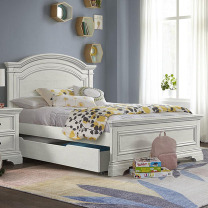 Westwood Design - Olivia Full Bed | Brushed White - OL-FB-2248FB-BWH-C veiw 2
