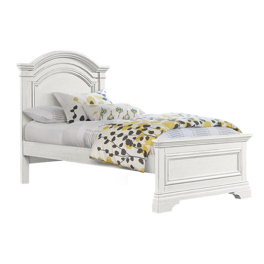Westwood Design - Olivia Twin Bed | Brushed White - OL-TB-2238TB-BWH-C veiw 1