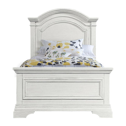 Westwood Design - Olivia Twin Bed | Brushed White - OL-TB-2238TB-BWH-C veiw 3