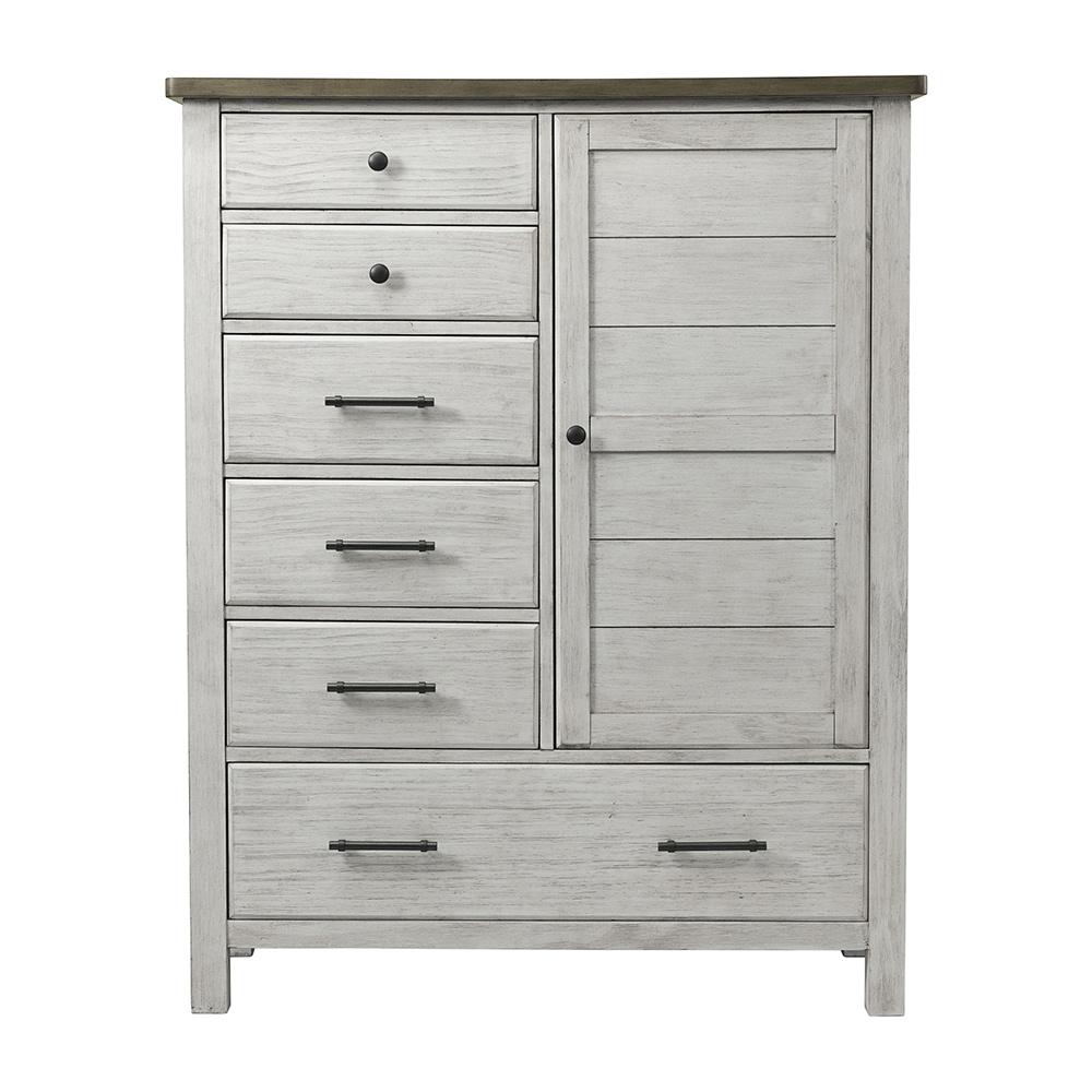 Westwood Design - Timber Ridge Chifferobe | Weathered Washed Sierra - TI-CF-6725SD-WWS veiw 2
